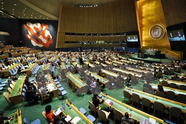 国連総会、朝鮮人権で非難決議 国際刑事裁へ付託促す